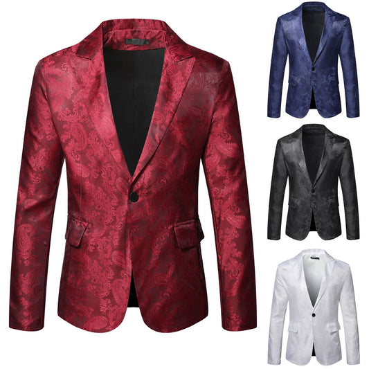 Men's Performance Stage Suit Jacket